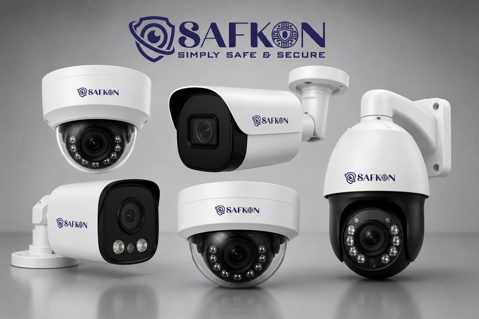 Safkon IP, PTZ and HD CCTV Cameras