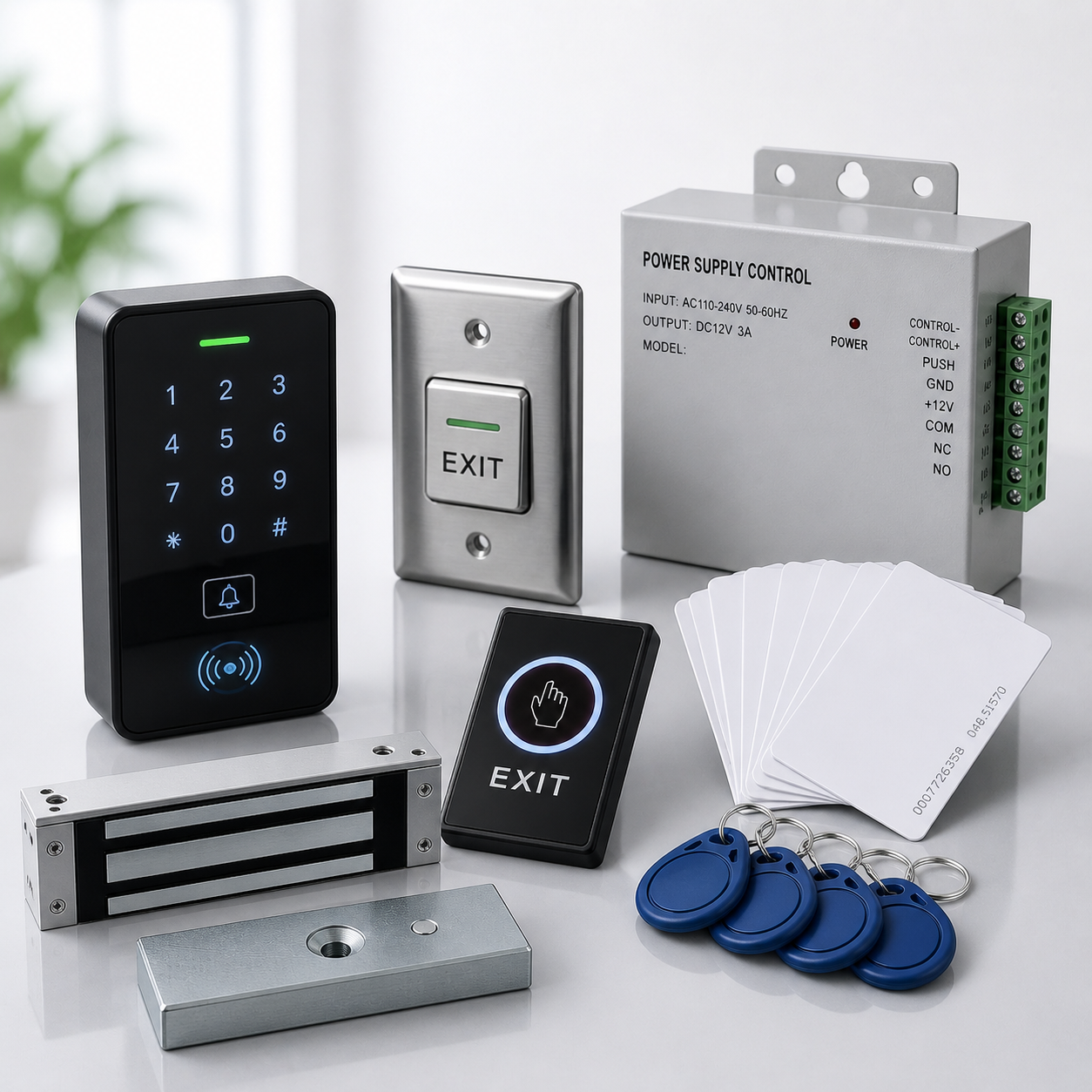Access control system for secure entry management