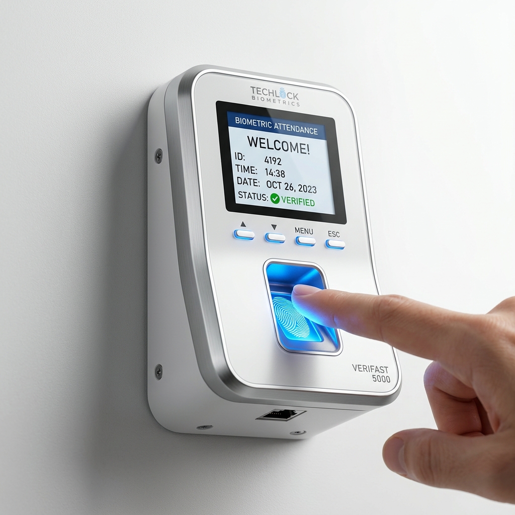 Biometric attendance system with face and fingerprint recognition